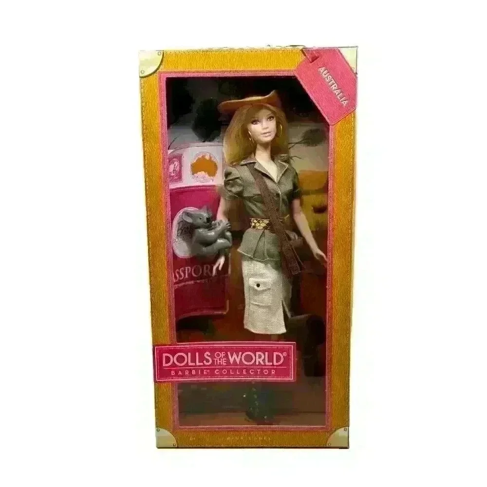 2012 Mattel Dolls of the World Passport Australia Barbie Doll #W3321 NRFB Retire